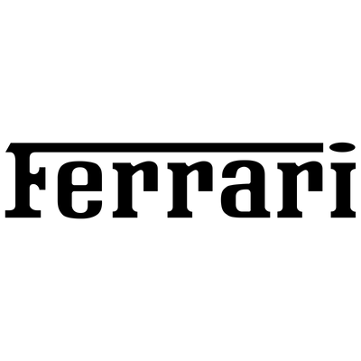 Ferrari logo — Alcantara interior partner